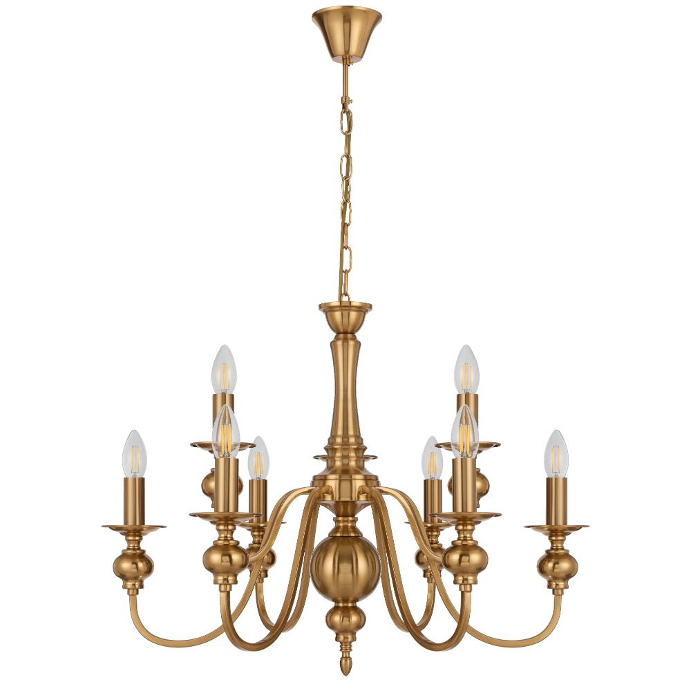 Telbix Siedel 9 Light Pendant Copper SIEDEL PE09 - CP - Mases LightingTelbix