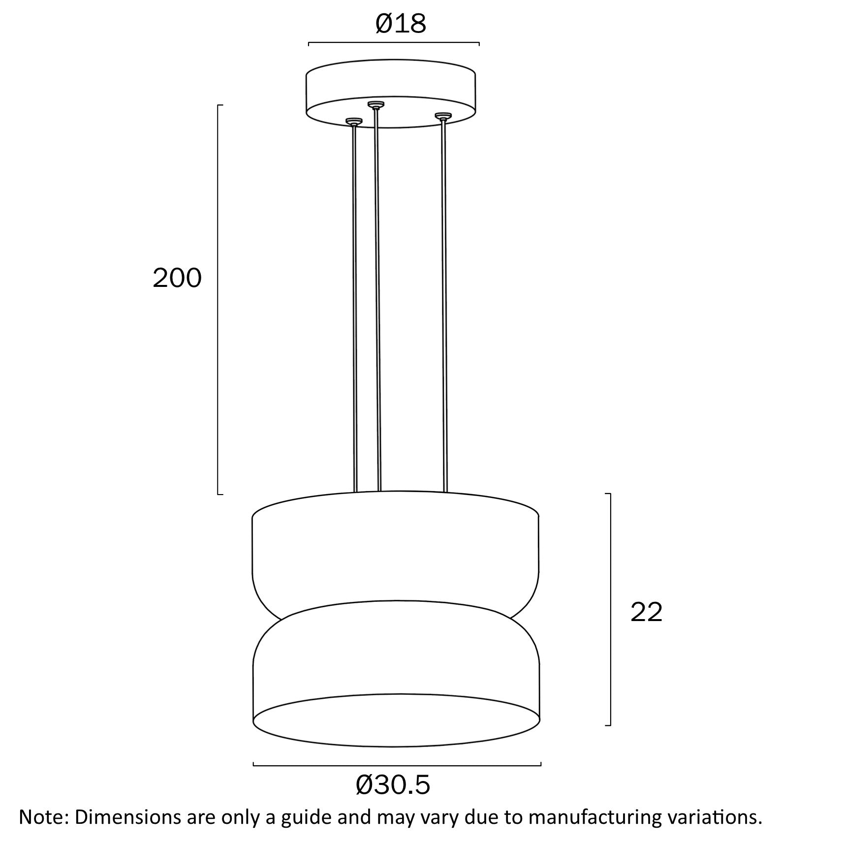 Telbix Skapa Pendant Light AA - SKAPA PE AA-OP