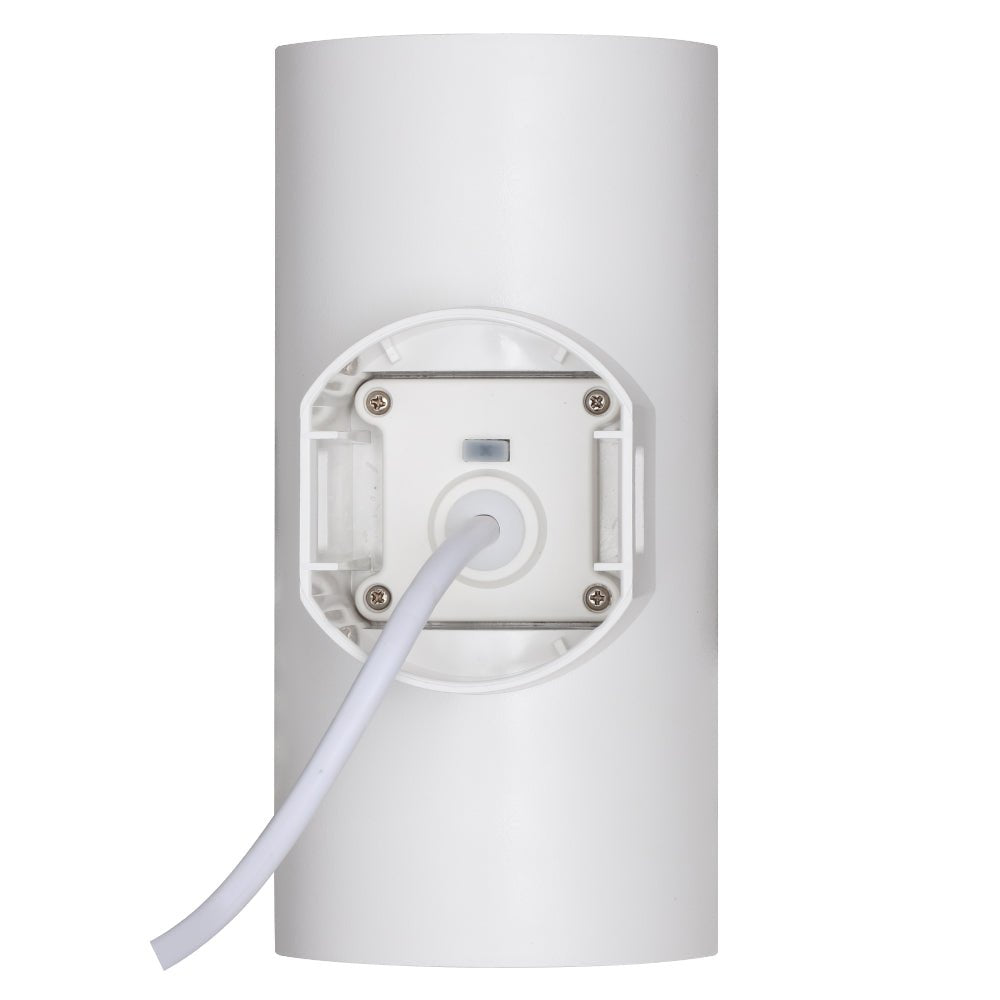 Telbix Stina 2 Light Exterior Wall Light in Black or White - Mases LightingTelbix