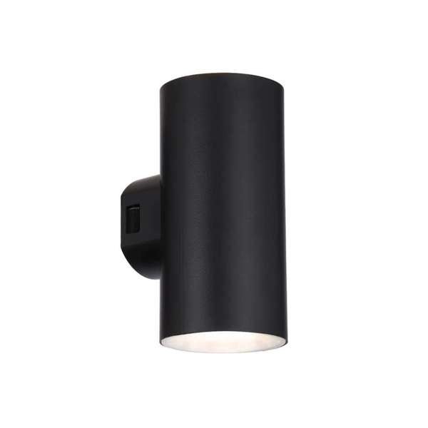 Telbix Stina 2 Light Exterior Wall Light in Black or White - Mases LightingTelbix