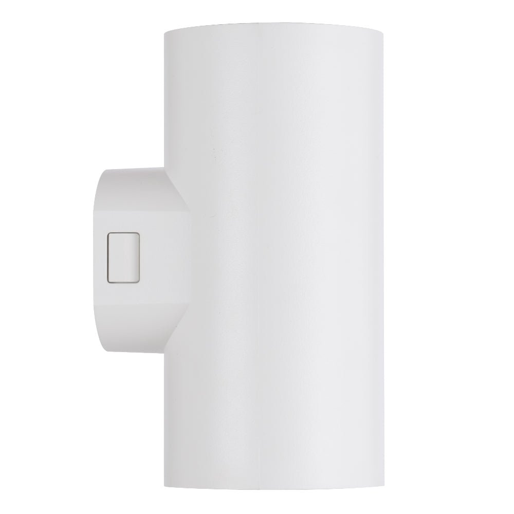 Telbix Stina 2 Light Exterior Wall Light in Black or White - Mases LightingTelbix