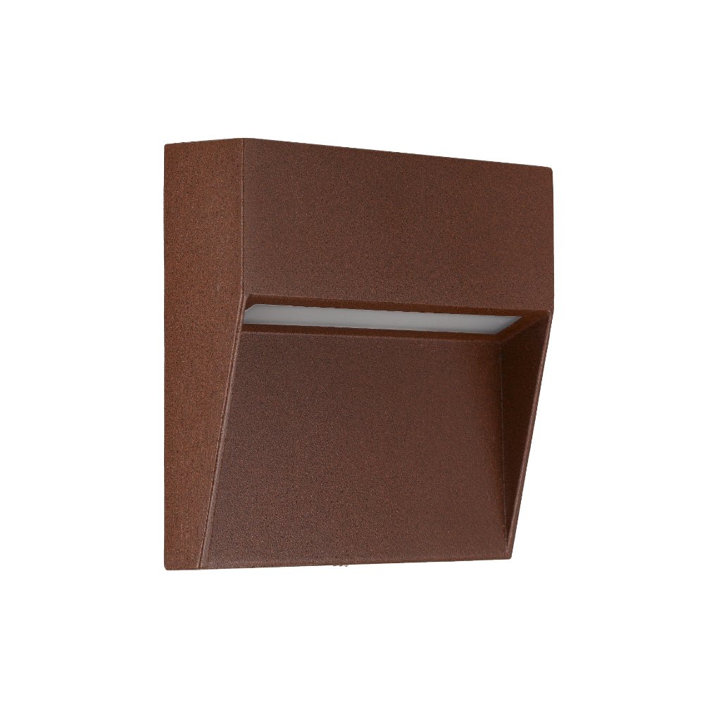 Telbix Terin Square or Round LED Step Wall Light in Black, Verde Green and White - Mases LightingTelbix