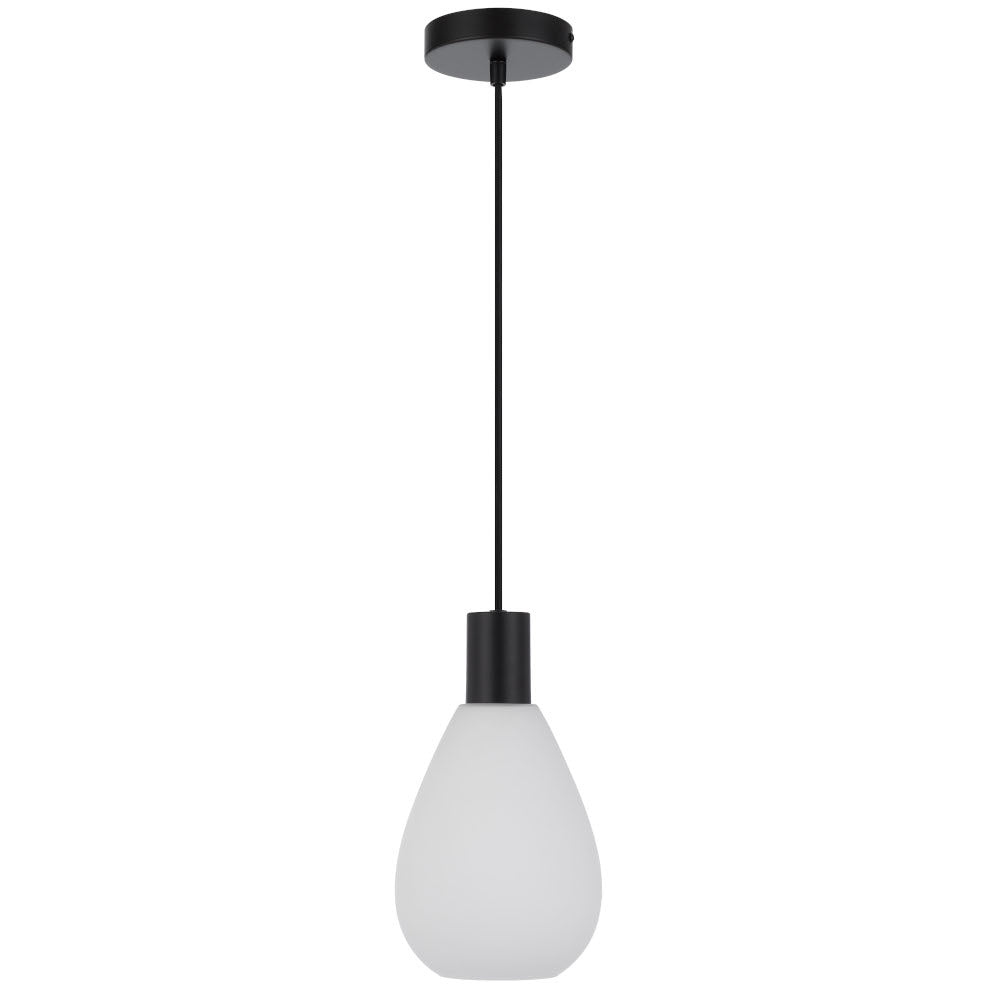 Telbix Tresor 1 Lights Pendant - Black Opal Matt