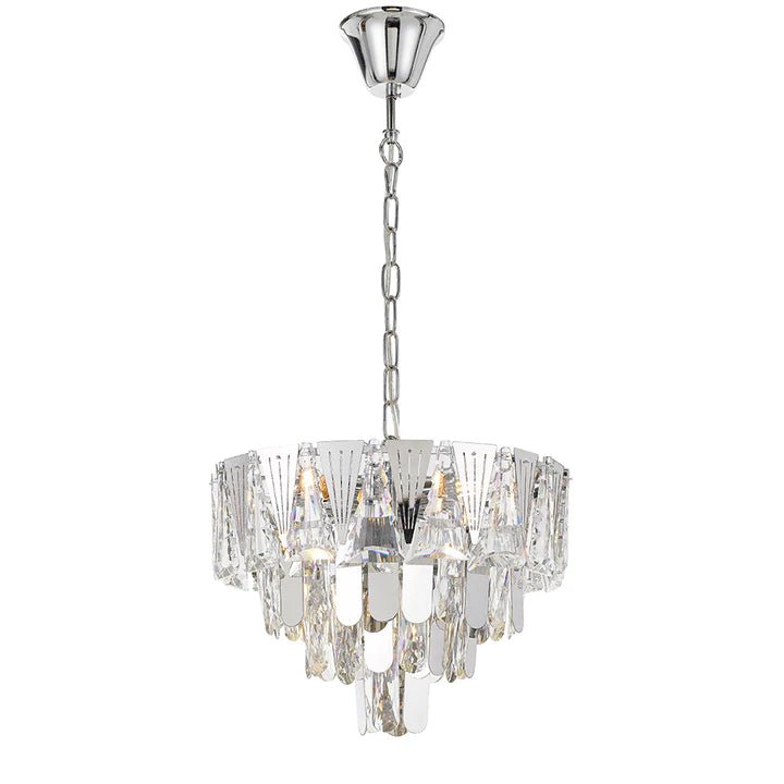 Telbix Valerie 40cm Pendant Chrome/Gold - Mases LightingTelbix