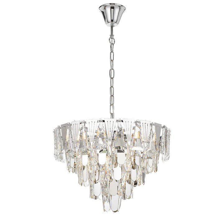 Telbix Valerie 50cm Pendant Chrome/Gold - Mases LightingTelbix