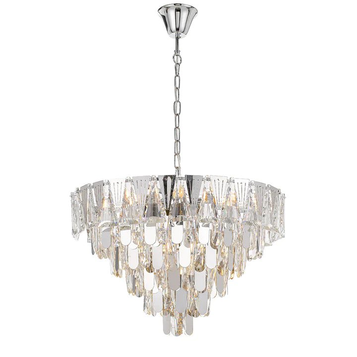 Telbix Valerie 60cm Pendant Chrome/Gold - Mases LightingTelbix