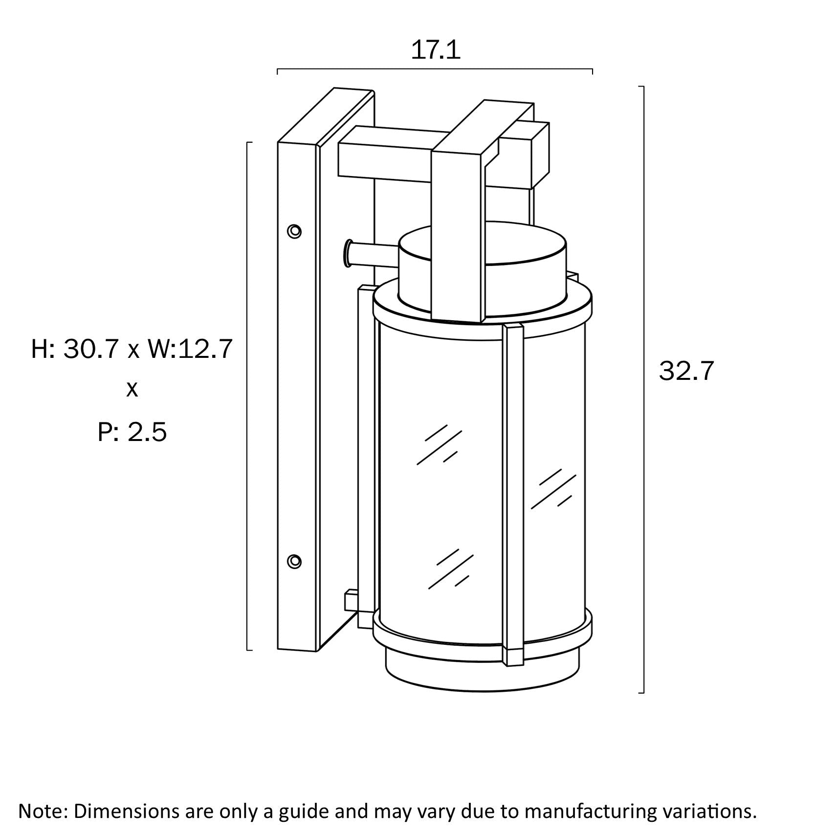 Telbix Vexor 33 Exterior Wall Light - Mases LightingTelbix
