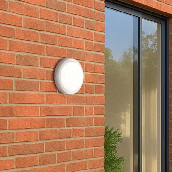 Telbix Viggo Bunker Light Round and Square Available in Black and White - Mases LightingTelbix
