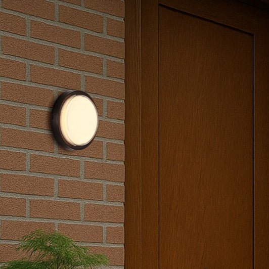 Telbix Viggo Bunker Light Round and Square Available in Black and White - Mases LightingTelbix