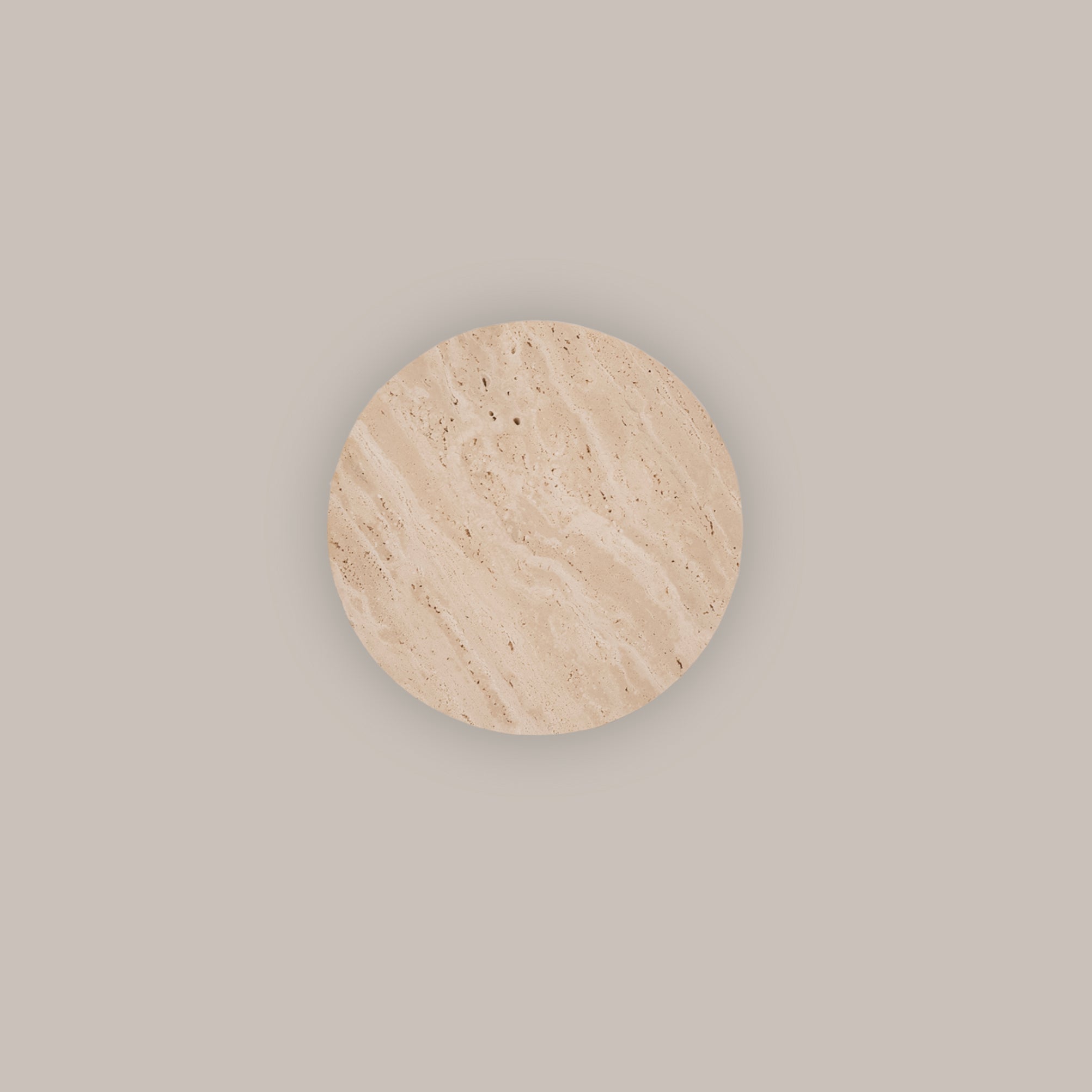 Turkish Stone Travertine Look Halo LED Wall Light – Indoor/Outdoor - Mases LightingMases Lighting