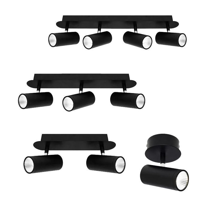 Urban LED Spot Light 1/2/3/4 Light in Black or White - Mases LightingCougar Lighting