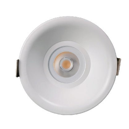 Vega 90 architectural downlight, 90mm cut-out, IP44, IC-4, DALI-dimmable option