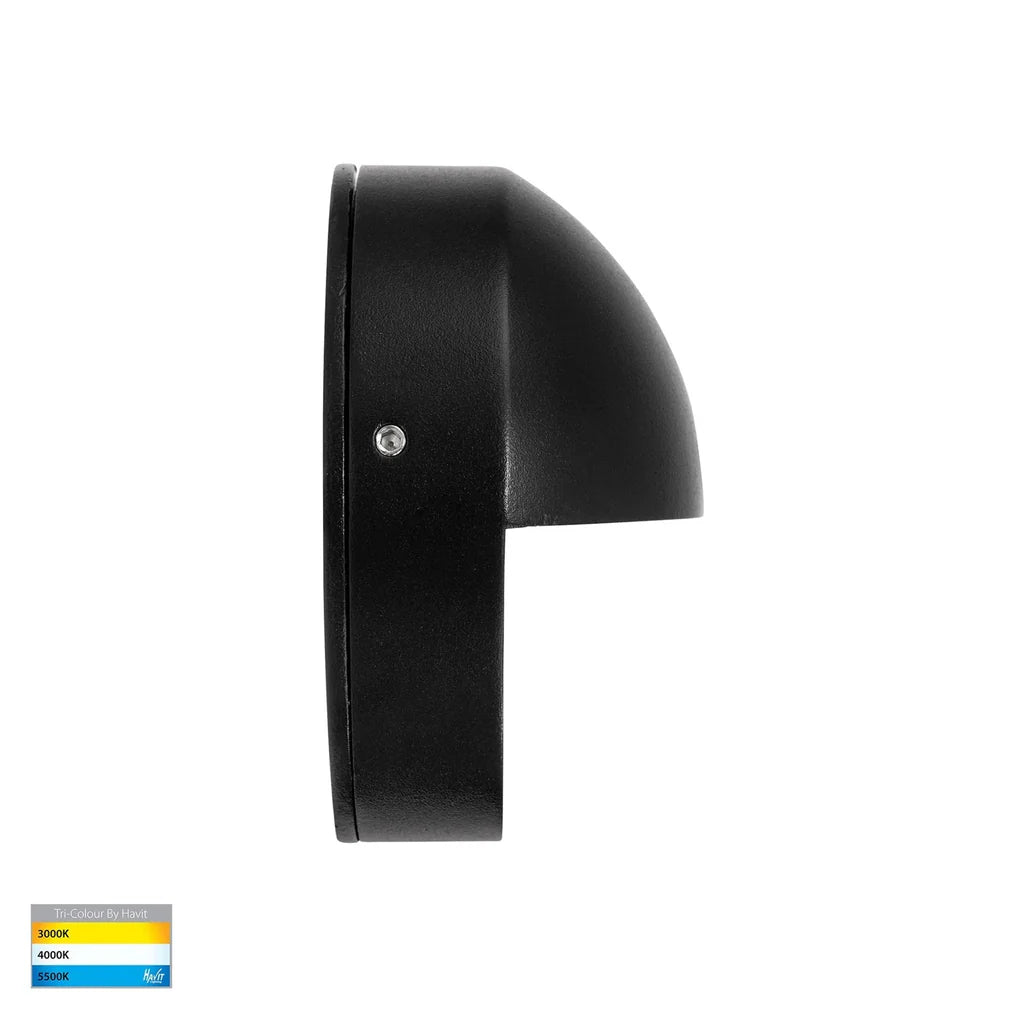 Veko LED Step Light with Eyelid CCT 6w in Black, White Havit Lighting - HV2928T - Mases LightingHavit Lighting