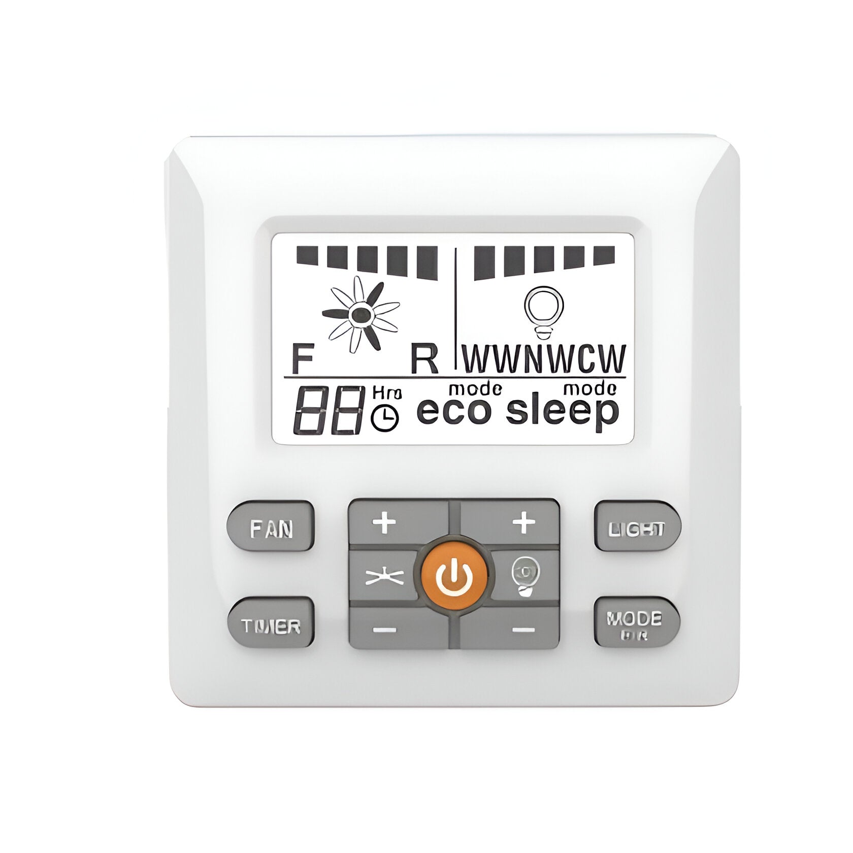 Ventair SKYFAN-LCD-WALL - LCD Wall Control to Suit SKYFAN-DC-LIGHT Model Only - Mases LightingVentair