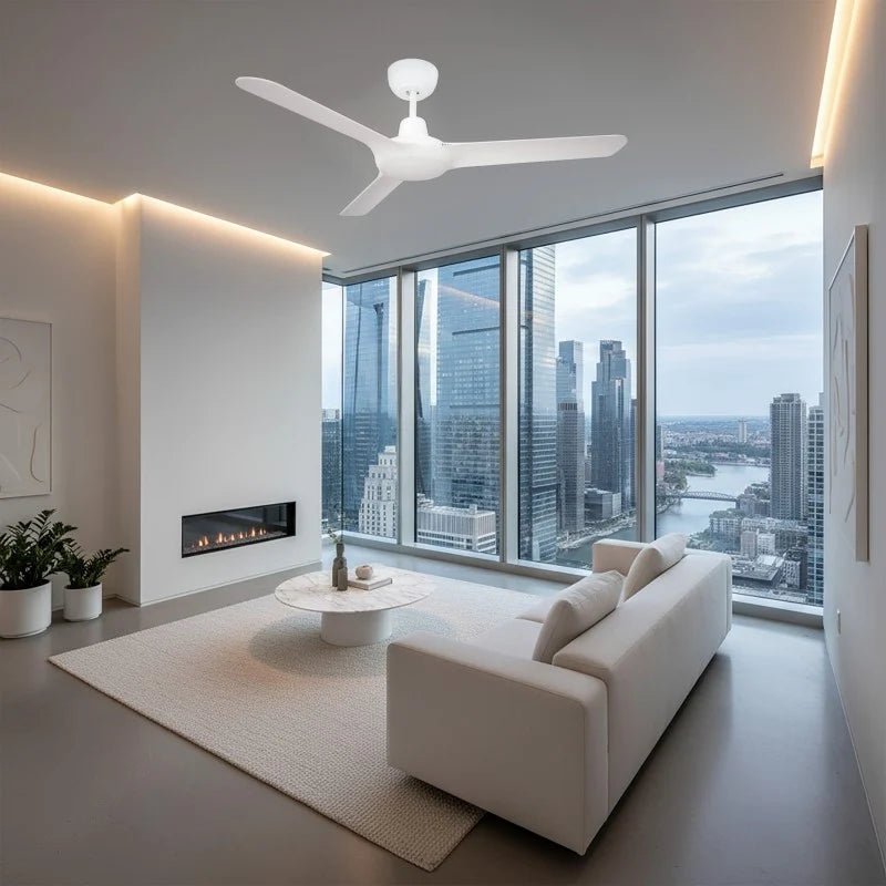 Ventair Spyda 1250mm DC Ceiling Fan SPYDC1253WH - Mases LightingVentair
