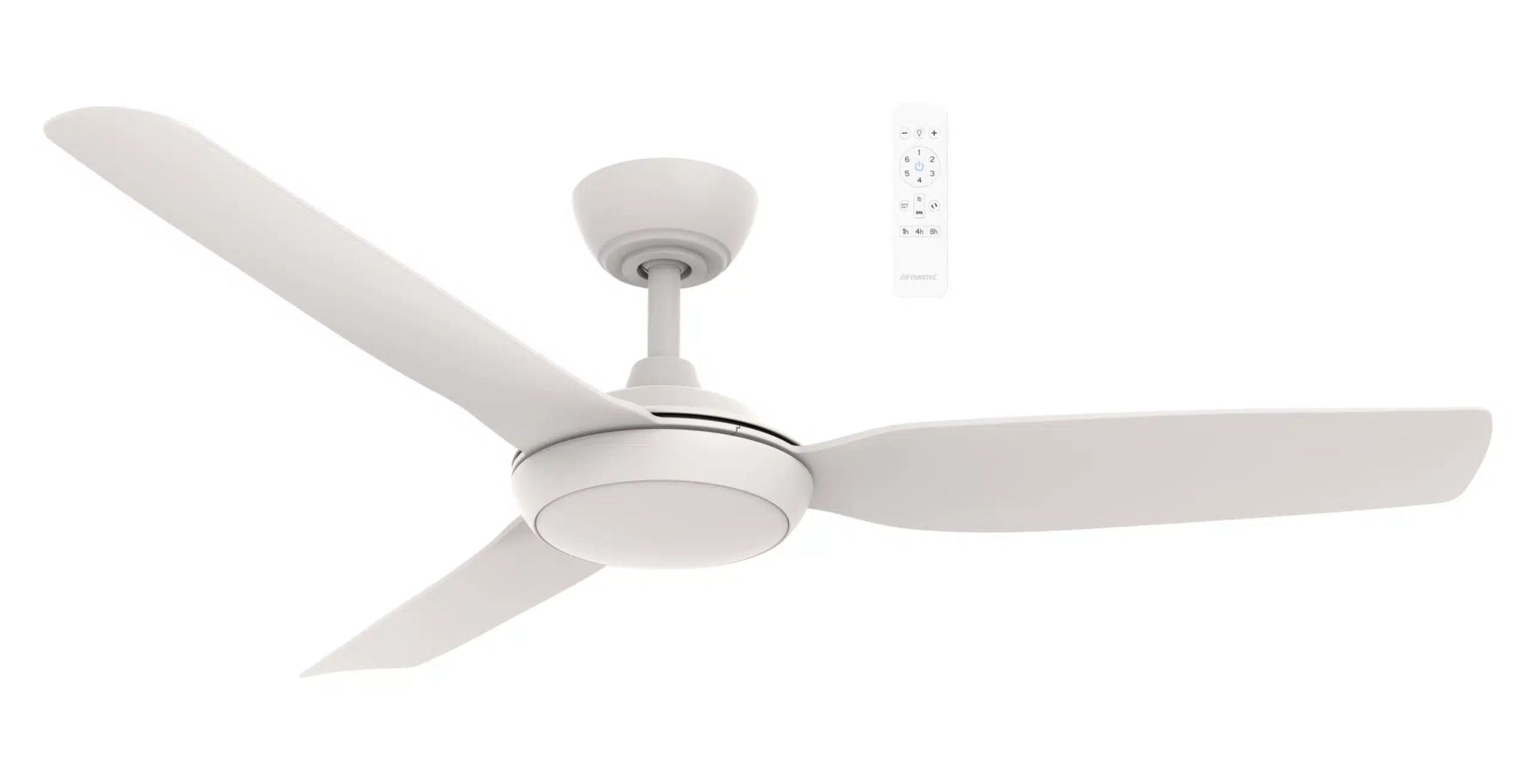 Viper DC 48″ & 52″ 3 Blade Smart Ceiling Fan With WIFI Remote Control + LED Light - Mases LightingMartec