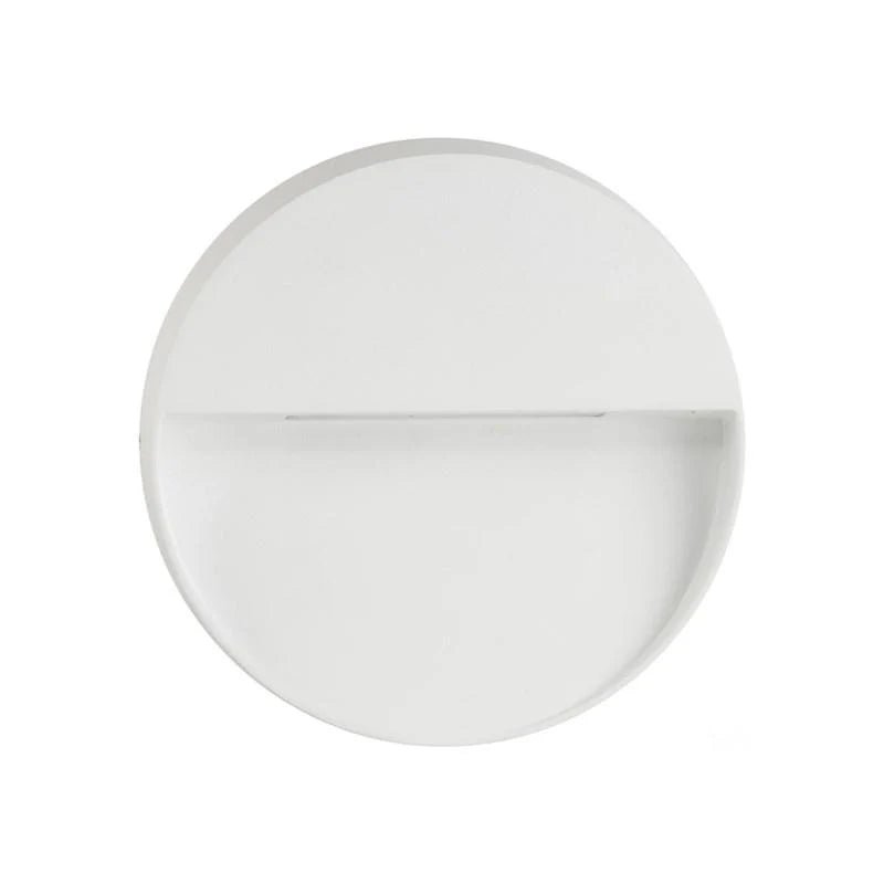 Virsma LED Step Light Round Tri - Colour in Black/White HV3277T - Mases LightingHavit Lighting