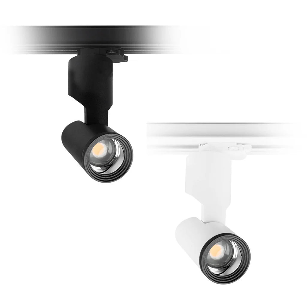 XTF25 25w LED Spot Track Light in Black or White (3000k / 4000k) - Mases LightingTrend Lighting