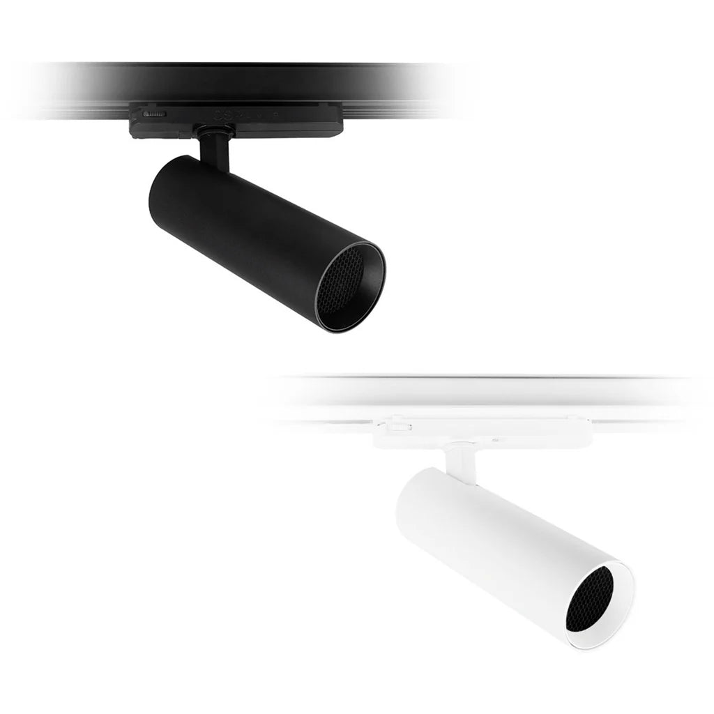 XTN10E 10W LED Track Head Spot Light Black or White in 2700k, 3000k, 3500k or 4000k - Mases LightingTrend Lighting