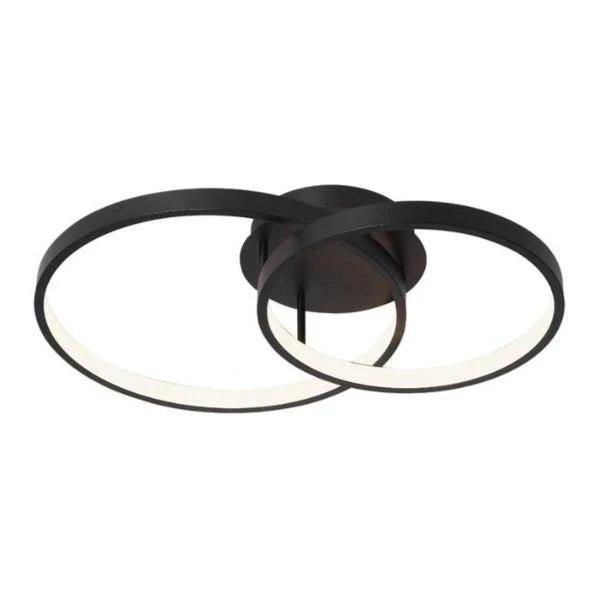 Zola LED CTC 2Lt 54w in Black or White - Mases LightingCougar Lighting