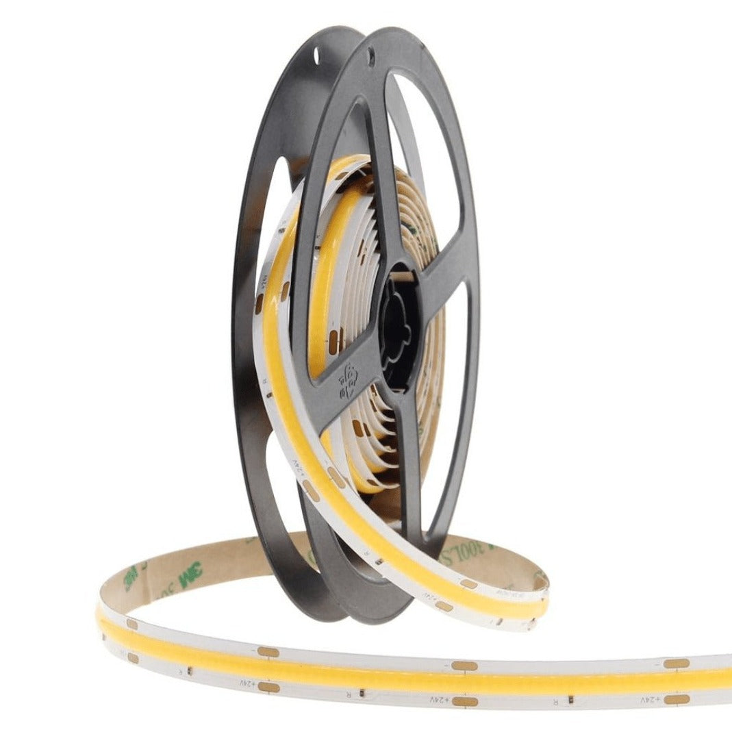 10mm | 15W/m 3000ºK | IP20 | COB LED Strip Light - Mases LightingLighting Creations