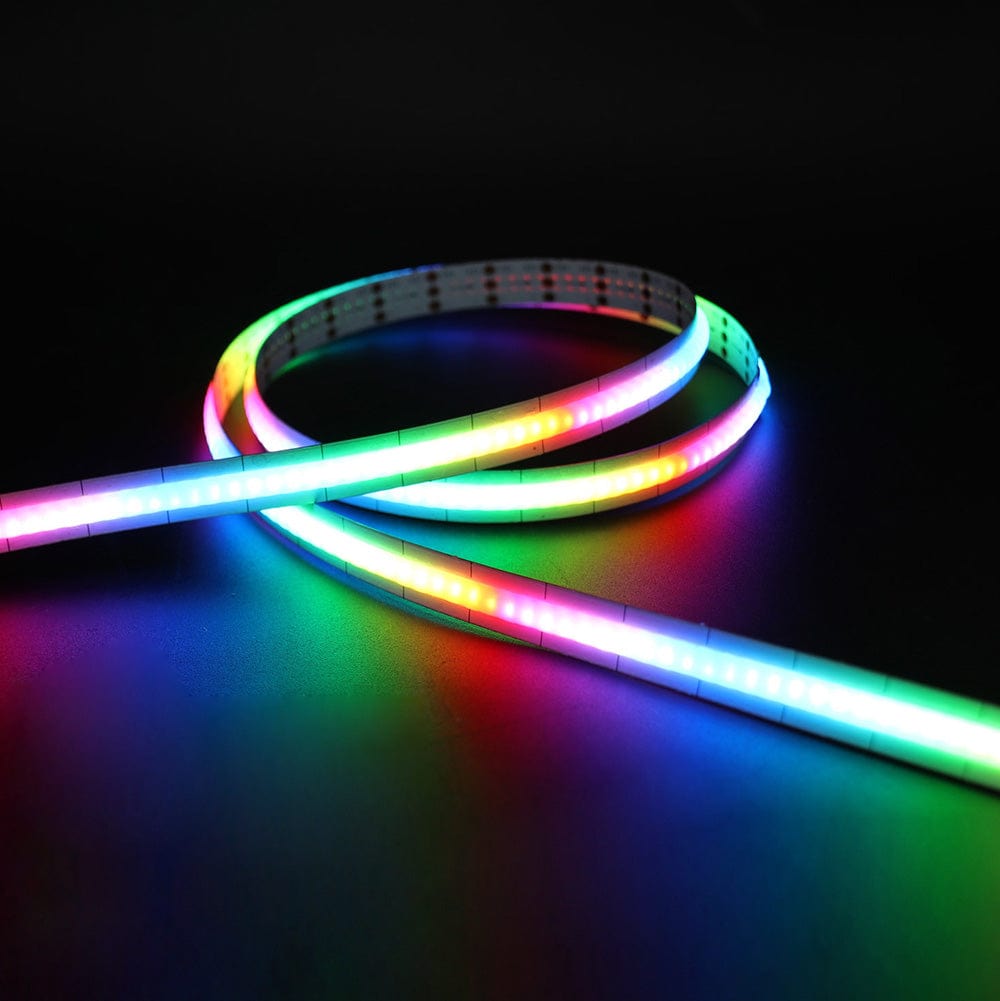 10mm | 15W/m RGB | IP20 | COB Dot Free LED Strip Light - Mases LightingLighting Creations