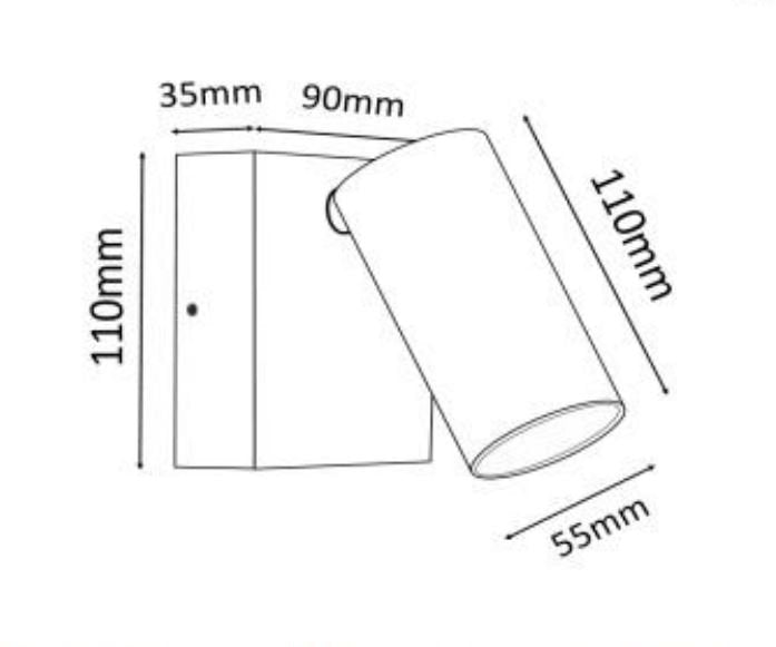 3A Lighting LED Single Spotlight (251-TC)
