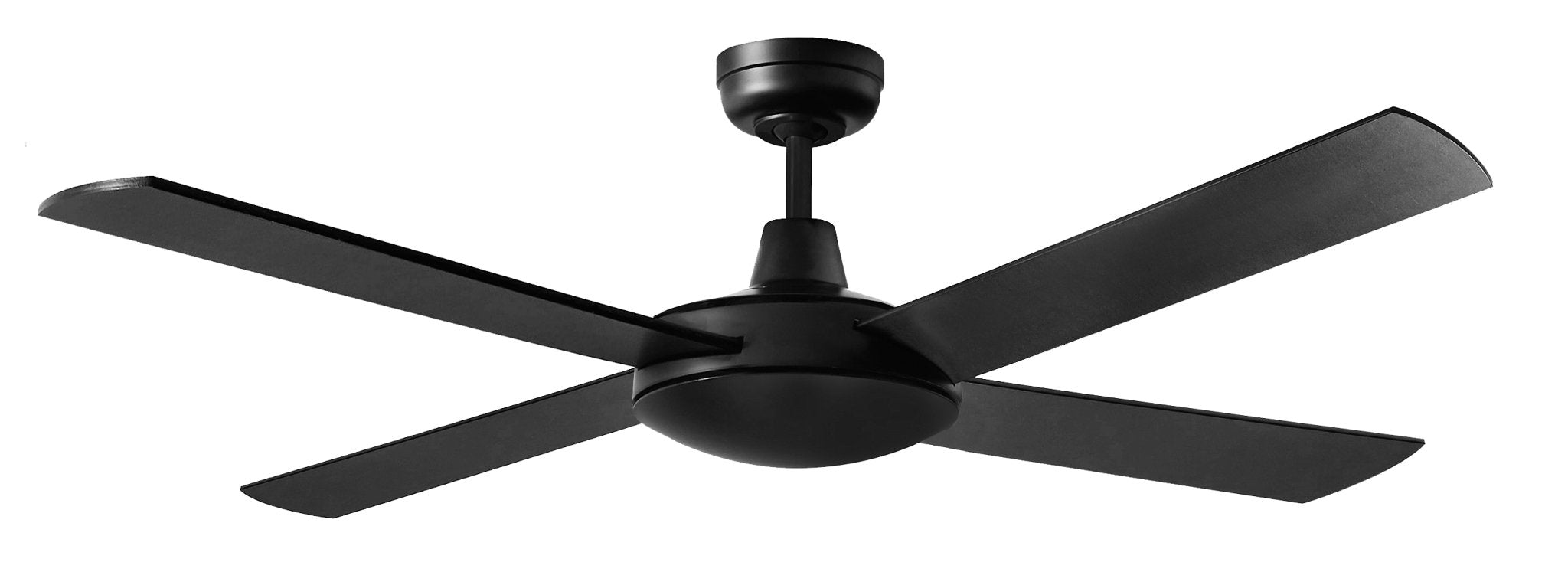 52" Lifestyle AC Ceiling Fan In Black - Mases LightingMartec