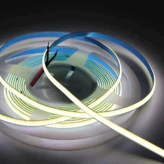 5mm | 7W/m 6000ºK | IP20 | Slim COB Flexible LED Strip Light - Mases LightingLighting Creations