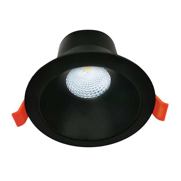 90mm Rex Gimbal LED Downlight 9w Matt Black, Matt White CCT TLRG3459 Martec Lighting - Mases LightingMartec