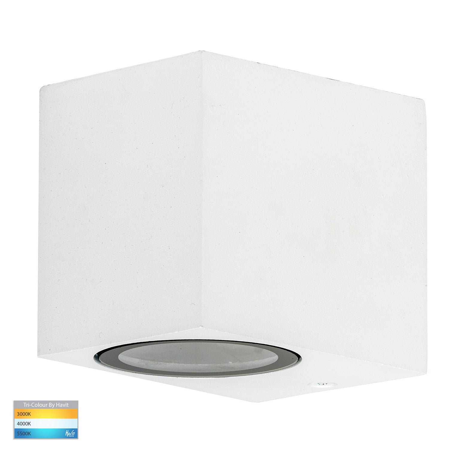 Accord Fixed Down LED Wall Light TRI Colour 5w in Black/White Havit Lighting - HV3631T - Mases LightingHavit Lighting