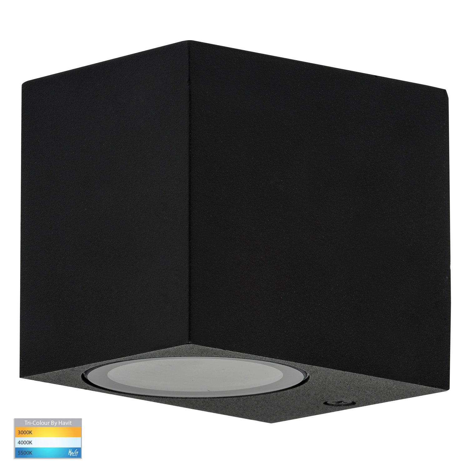 Accord Fixed Down LED Wall Light TRI Colour 5w in Black/White Havit Lighting - HV3631T - Mases LightingHavit Lighting