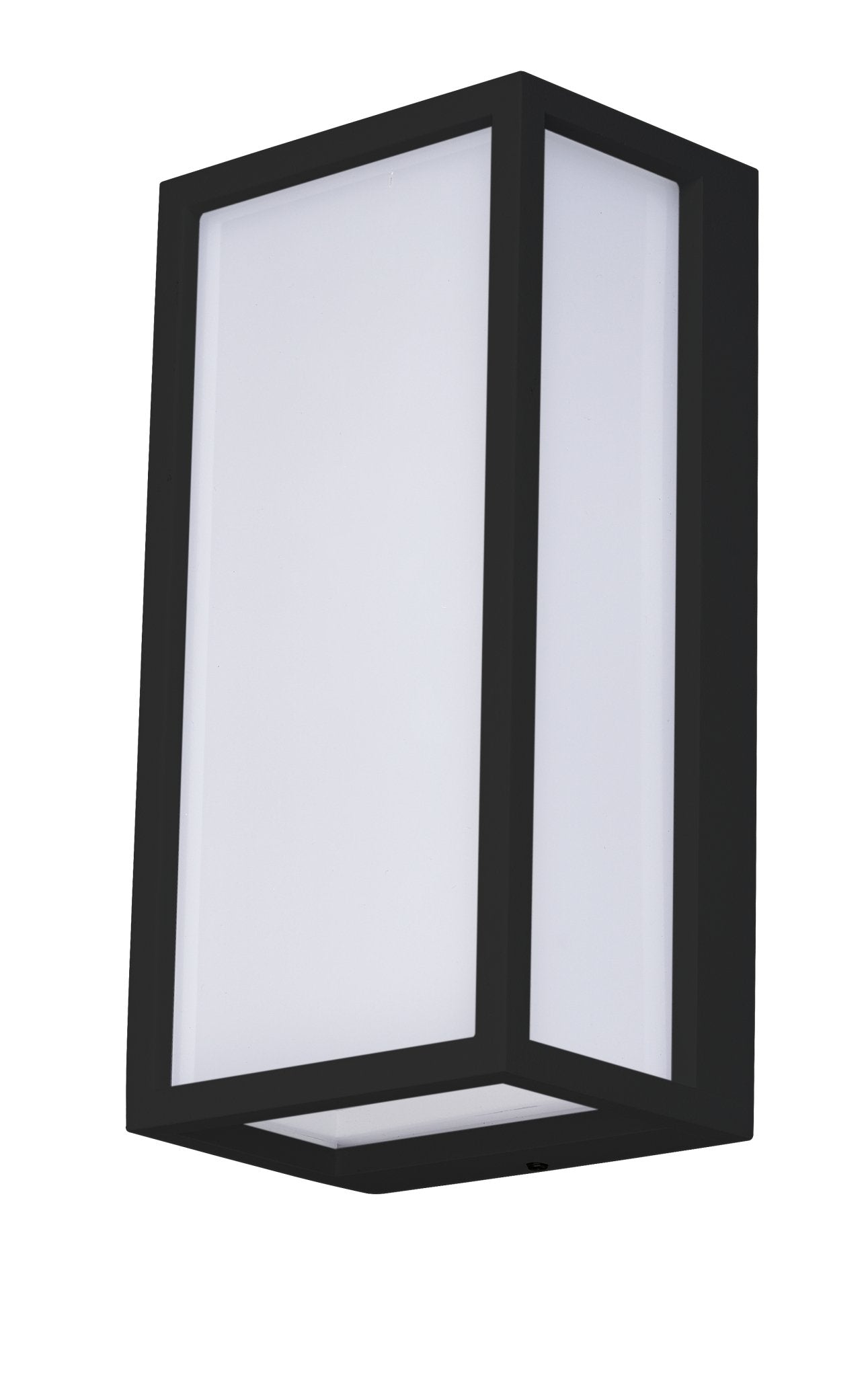 Ashton Outdoor LED Wall Light 10w Tricolour Black - Mases LightingMartec