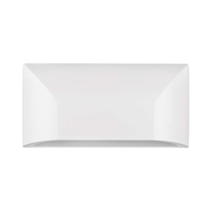 Bloc Outdoor LED Wall Light CCT 5w Non-Dimmable in Black, Silver or White