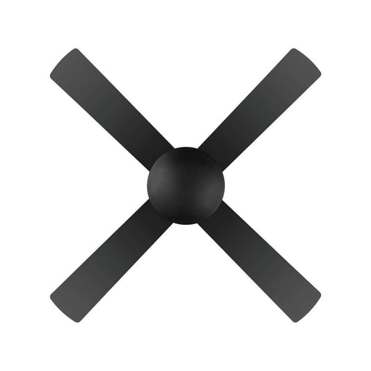 Bondi 48" Black AC ABS Ceiling Fan - 203621 - Mases LightingEglo