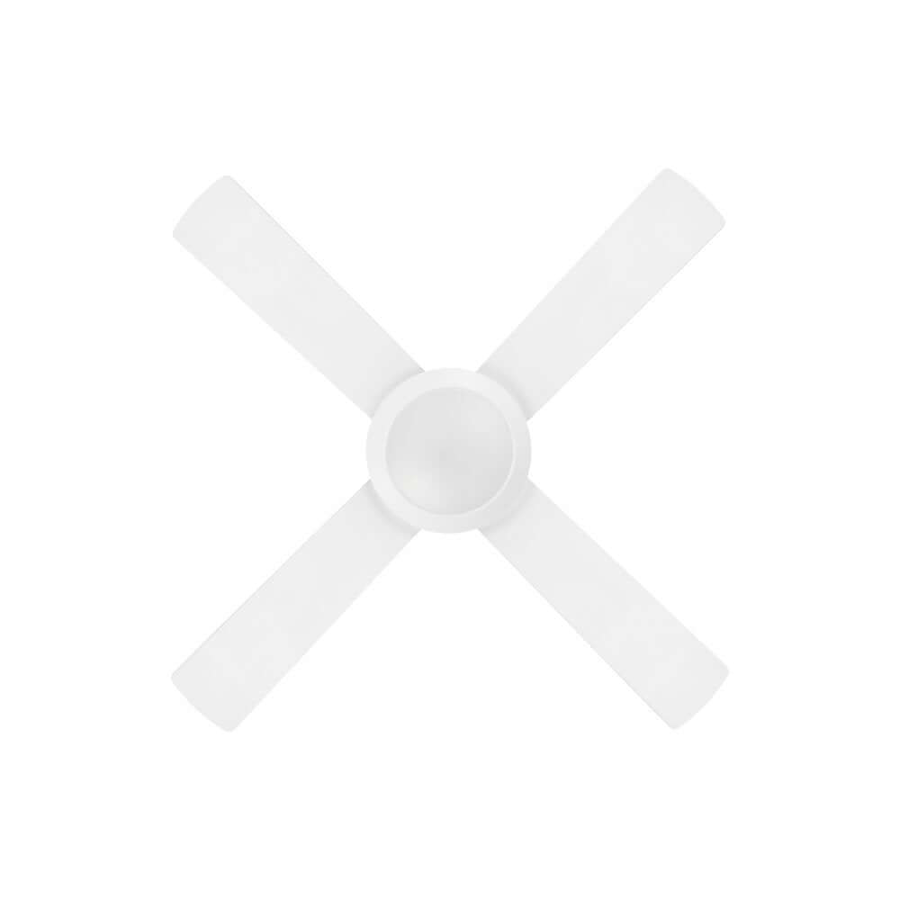 Bondi 48" LED 20W AC ABS Ceiling Fan White - 203622 - Mases LightingEglo