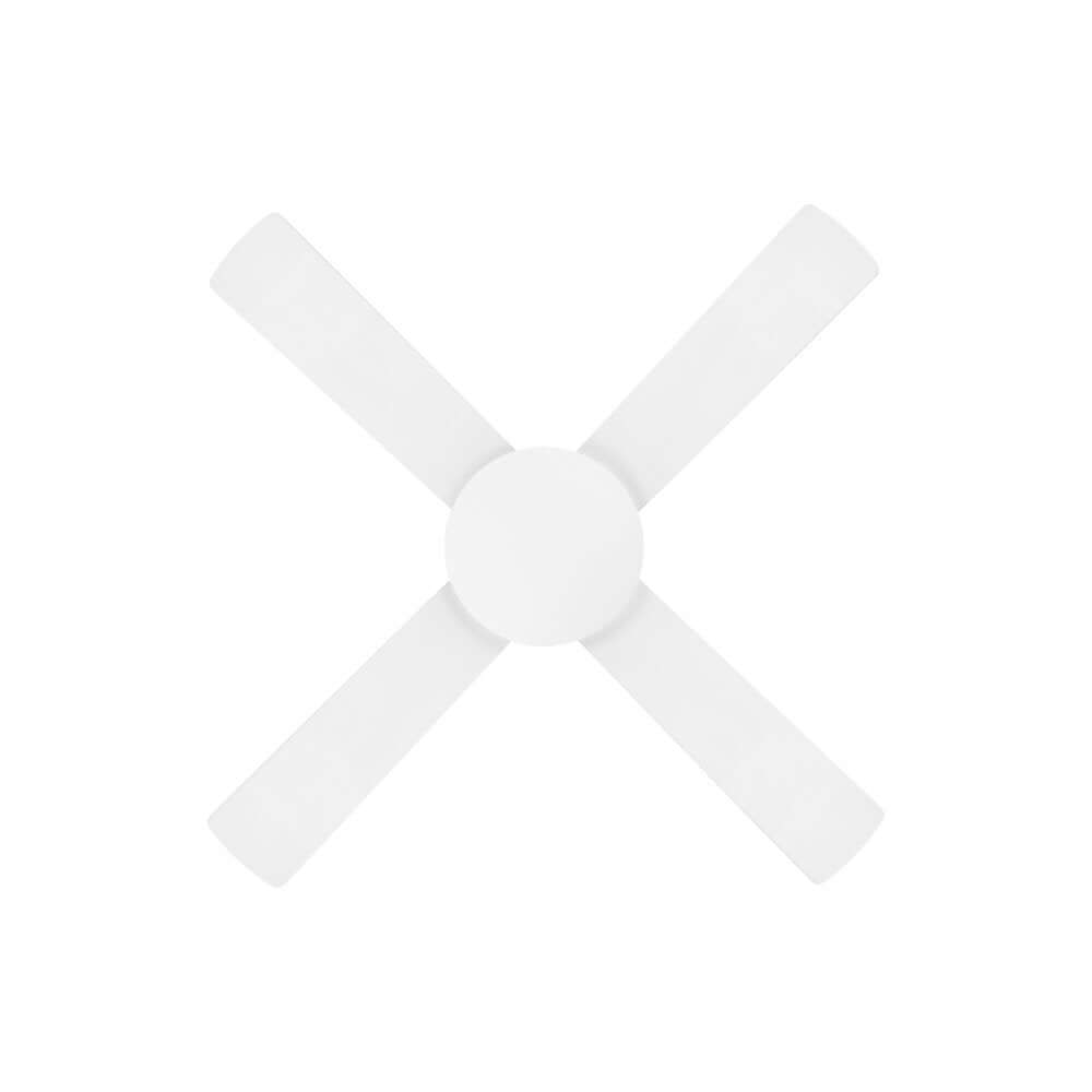 Bondi 48" White AC ABS Ceiling Fan - 203619 - Mases LightingEglo