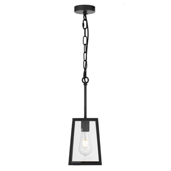 Cantena 15 Industrial Pendant Light Small 1Lt in Antique Black - Mases LightingTelbix