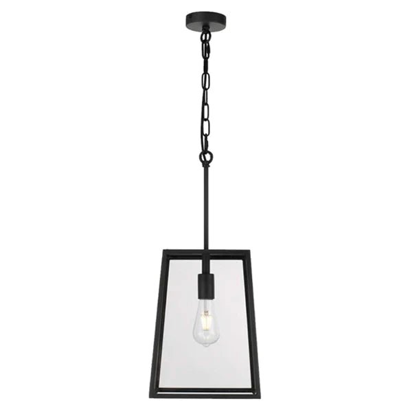 Cantena 25 Industrial Pendant Light Large 1Lt in Antique Black - Mases LightingTelbix