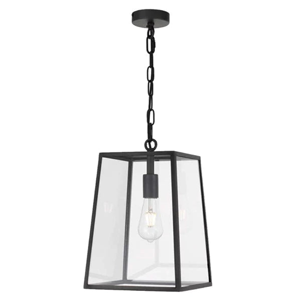 Cantena 25 Industrial Pendant Light Large 1Lt in Antique Black - Mases LightingTelbix