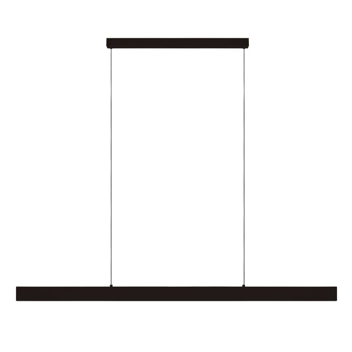 CLIMENE 2 LED 38W 1800mm LED pendant in Black, White, Oak or Walnut - Mases LightingEglo
