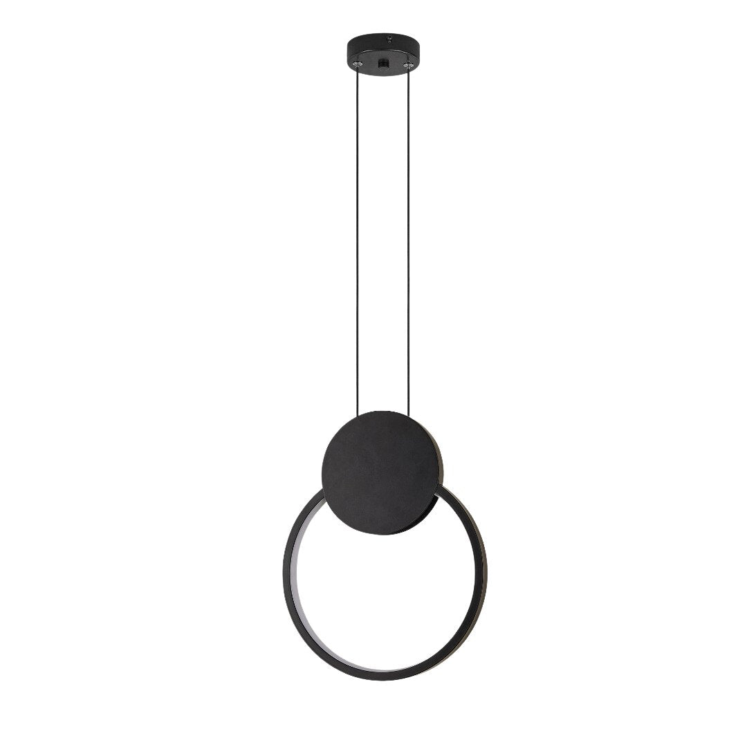 DALGATTI Matte Black 12W LED Pendant Light - Mases LightingLighting Creations
