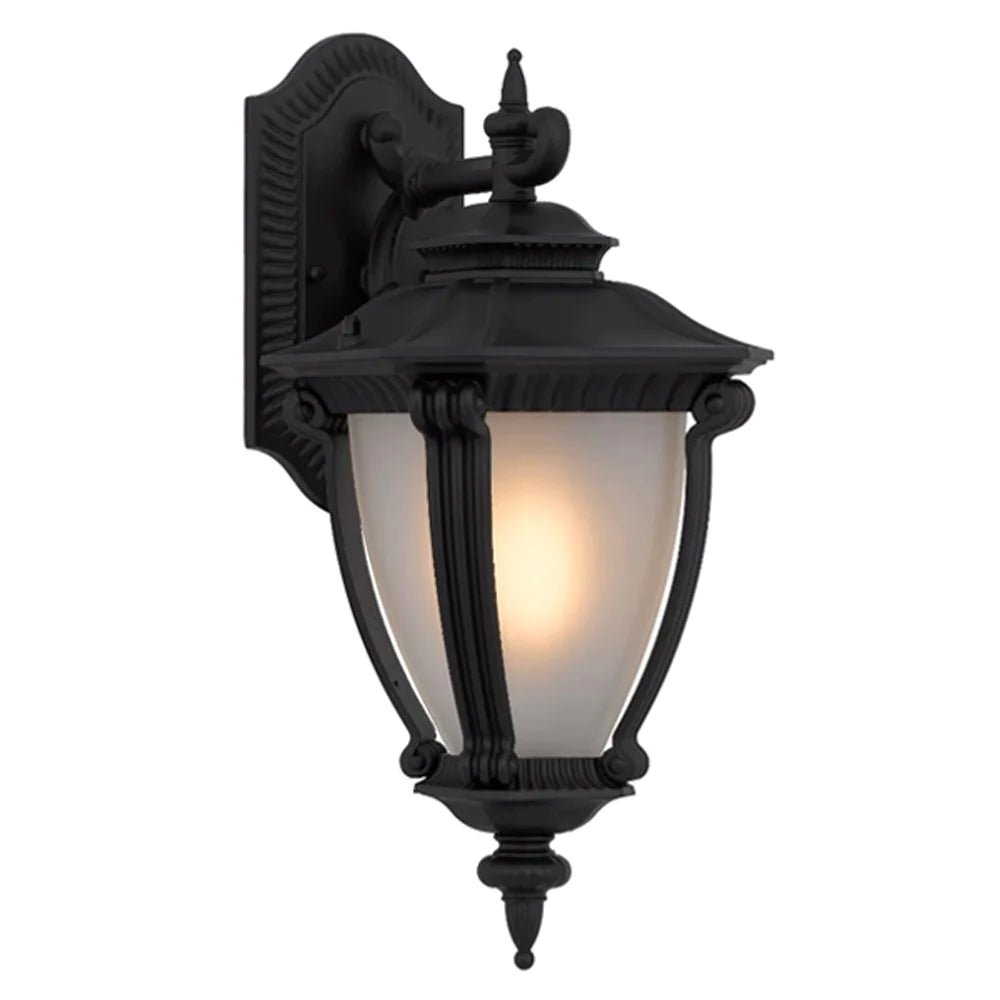 Delfino Outdoor Wall Light 1Lt in Black - Mases LightingTelbix