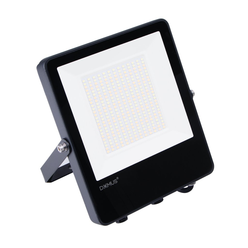 Domus BLAZE-PRO - 100/150/200W LED Tri-Colour Power Selectable Sensor Adaptable Medium Size DIY Floodlight IP66 - Mases LightingDomus