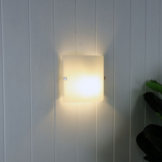 DUO 2 Frost Glass Interior Wall Light - Mases LightingOriel Lighting