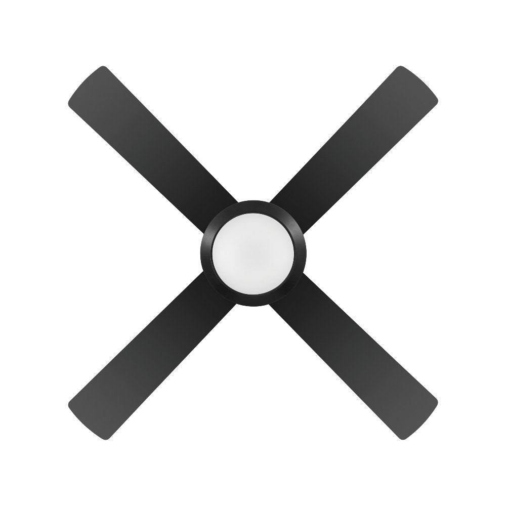 Eglo Bondi 48" LED 20W AC ABS Ceiling Fan Black - Mases LightingEglo
