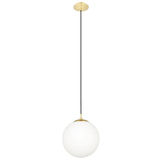 Eglo RONDO 300mm black or brass pendant - Mases LightingEglo