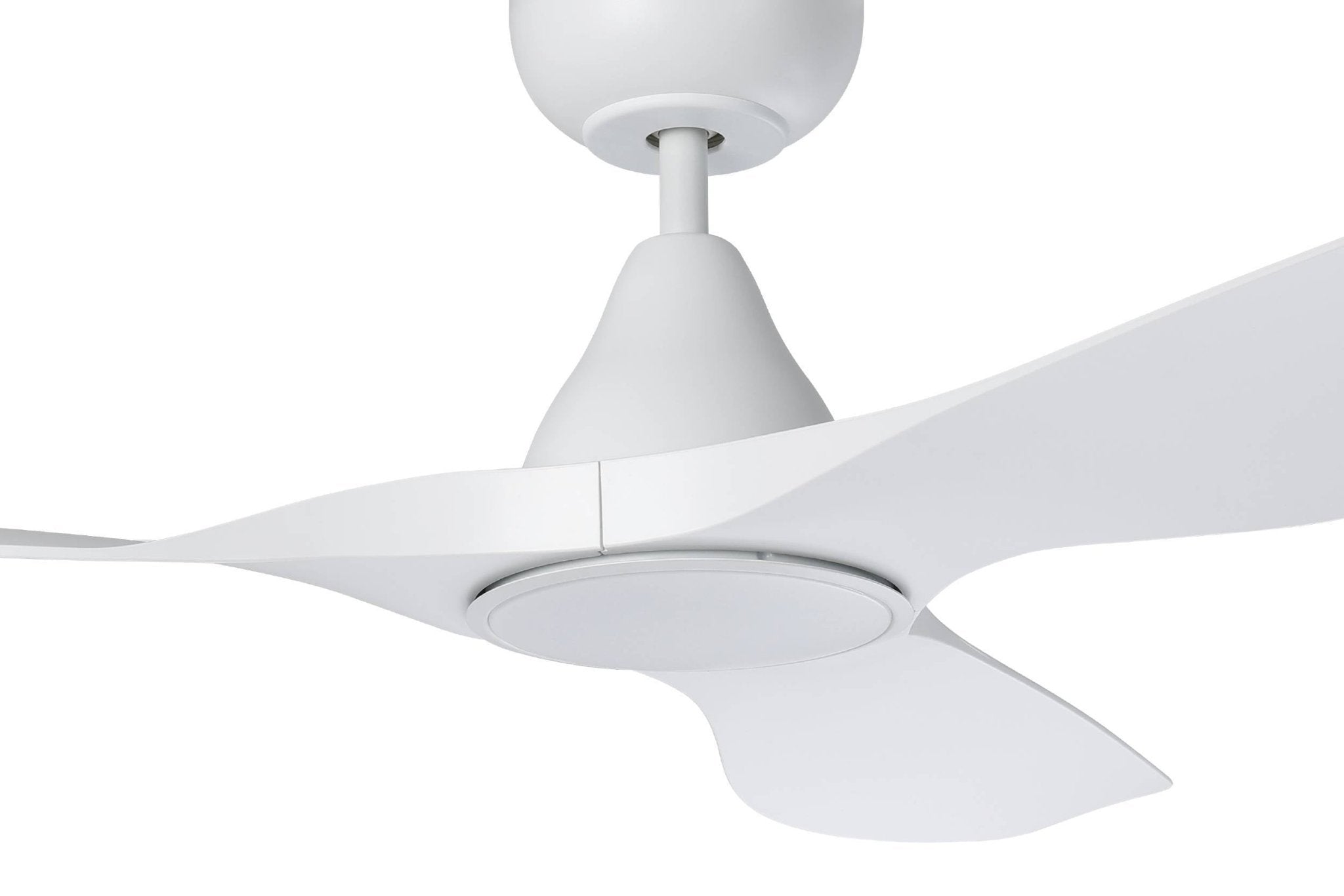 Eglo SURF 48" DC ceiling fan in White with LED Light and Remote - Mases LightingEglo