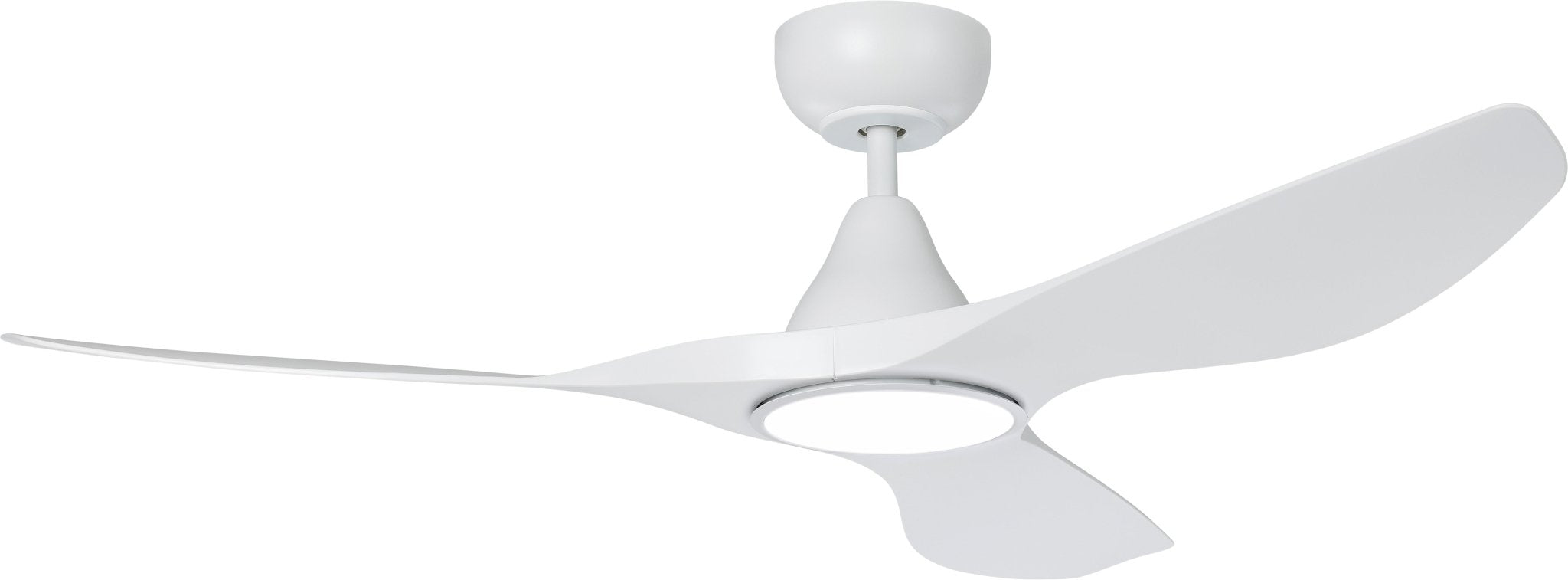 Eglo SURF 48" DC ceiling fan in White with LED Light and Remote - Mases LightingEglo
