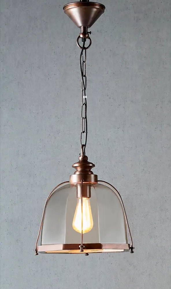 Emac Lawton AVERY CEILING PENDANT ANTIQUE BRASS
